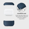 Tech-Protect NaturalFit apvalks Apple AirPods Pro 3, Navy Blue