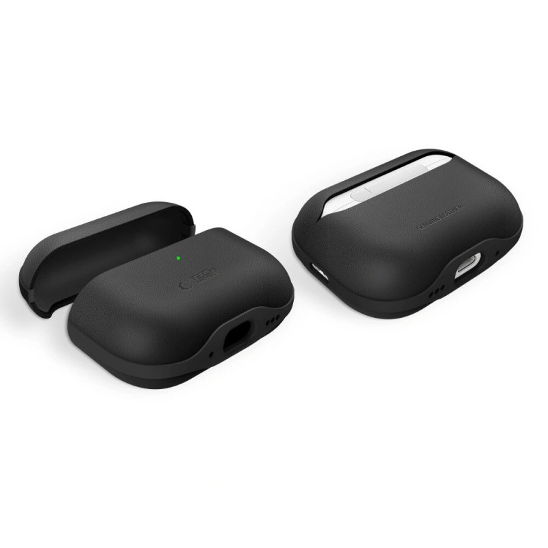Tech-Protect NaturalFit futrālis Apple AirPods Pro 3, melns