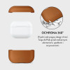 Tech-Protect NaturalFit futrālis Apple AirPods Pro 3, brūns