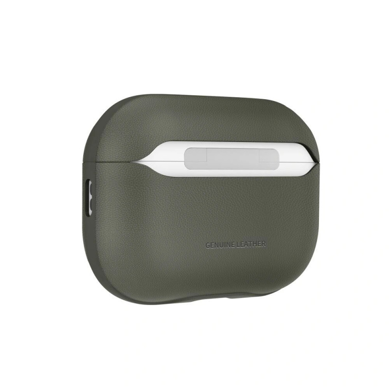 Tech-Protect NaturalFit futrālis Apple AirPods Pro 3, olīvu zaļš