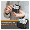 Tech-Protect Carbonox MagSafe maciņš Apple AirPods Pro 3, THP4731, melns