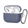 Tech-Protect Silicone Hook silikona maciņš Apple AirPods Pro 3, Baby Blue