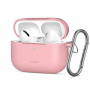 Tech-Protect silikona maciņš ar āķi Apple AirPods Pro 3 rozā