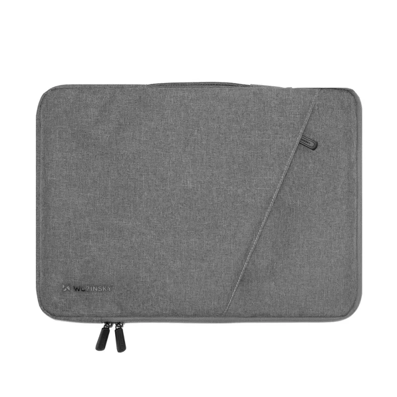 Wozinsky WTNP-15G 15,6" portatīvā datora soma ar izvelkamu rokturi, pelēka