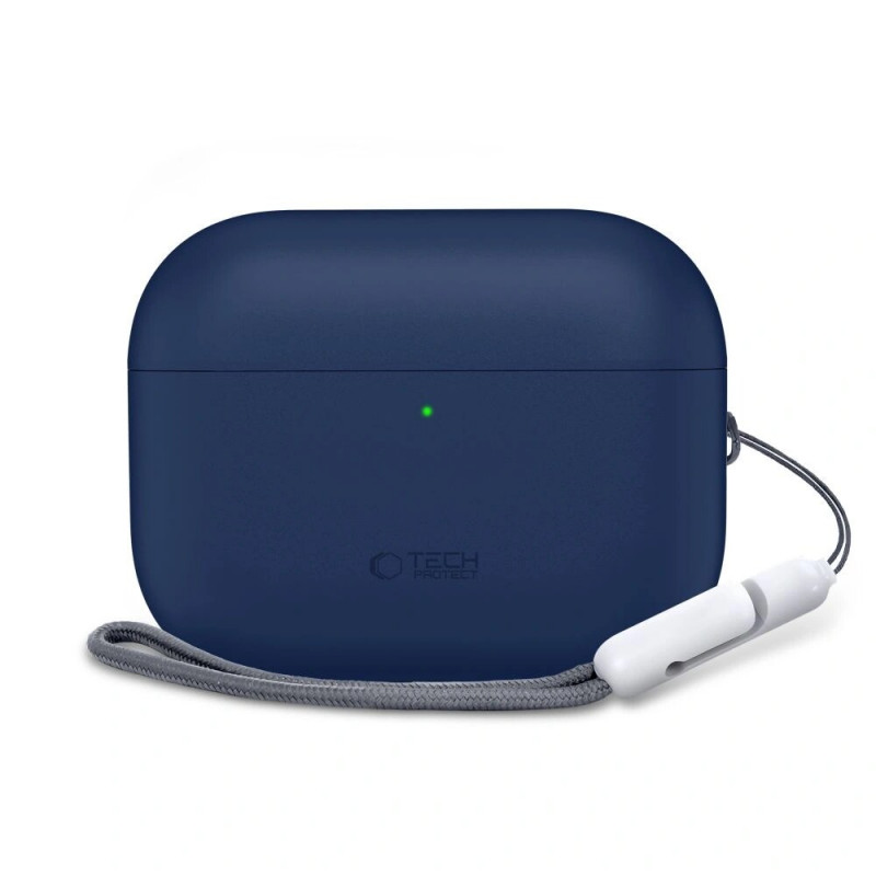 Tech-Protect silikona maciņš Apple AirPods Pro 3 tumši zilā krāsā