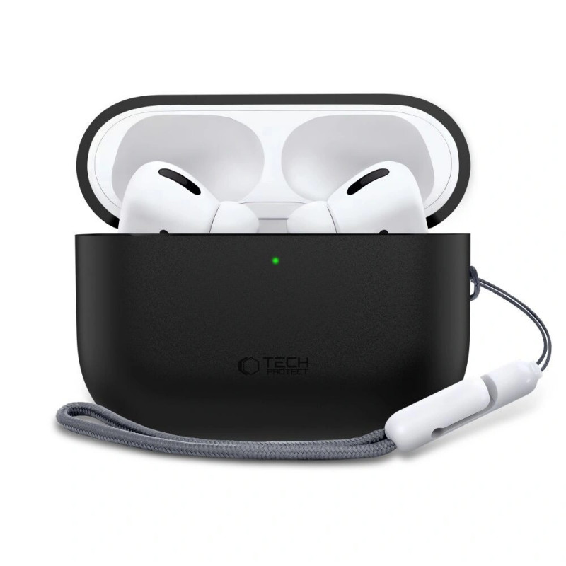 Tech-Protect silikona maciņš Apple AirPods Pro 3 melns