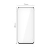 Tech-Protect Glass Fit+ Samsung Galaxy S25 FE melns (2 gab.)