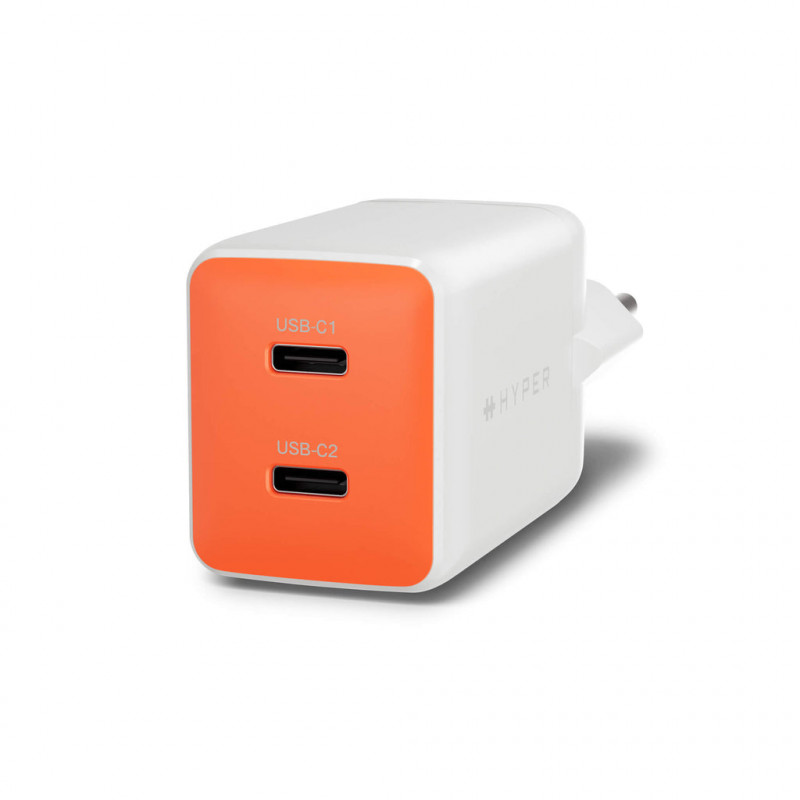 Targus Hyper HyperJuice Flex 45W GaN lādētājs HJ1201OGEU, oranžs