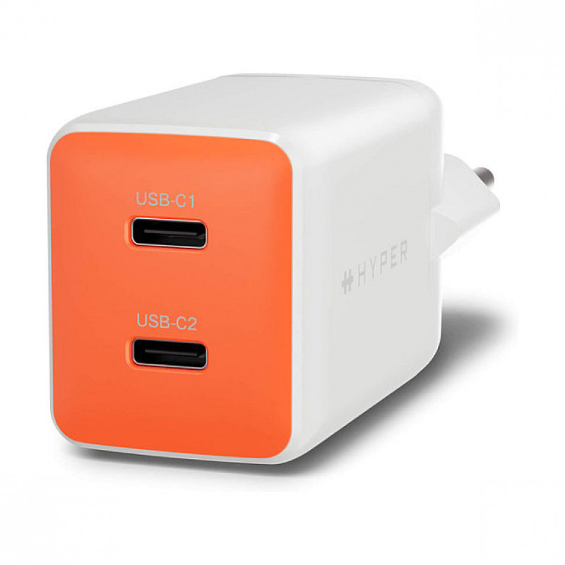 Targus Hyper HyperJuice Flex 45W GaN lādētājs HJ1201OGEU, oranžs