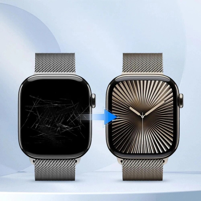 Tech-Protect Hydro Flex+ hidrogēla plēve Xiaomi Smart Band 8 / 9 / 10 / NFC caurspīdīga (2 gab.)