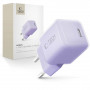 Tech-Protect NCM25 USB-C sienas lādētājs PD 25W, Baby Purple