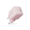 Tech-Protect NCM25 USB-C sienas lādētājs PD 25W, Baby Pink