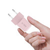 Tech-Protect NCM25 USB-C sienas lādētājs PD 25W, Baby Pink