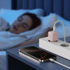 Tech-Protect NCM25 USB-C sienas lādētājs PD 25W, Baby Pink