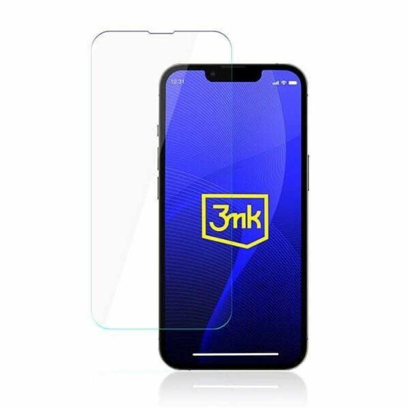 3MK FlexibleGlass Apple iPhone 16e / 14 / 13 / 13 Pro hibrīdā stikla ekrāna aizsargplēve