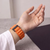 Tech-Protect Nylon Pro THP6032 pulksteņa siksna Garmin Fenix 5X / 5X Plus / 6X / 6X Pro / 7X / 8 / 8 Pro / 9 / 9 Pro (47 mm), oranža