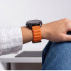 Tech-Protect Nylon Pro THP6032 pulksteņa siksna Garmin Fenix 5X / 5X Plus / 6X / 6X Pro / 7X / 8 / 8 Pro / 9 / 9 Pro (47 mm), oranža