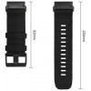 Tech-Protect Nylon Classic pulksteņa siksna Garmin Fenix 5X / 5X Plus / 6X / 6X Pro / 7X / 8 / 8 Pro / 9 / 9 Pro 47 mm, melna