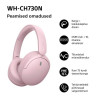 Sony WH-CH730N Bluetooth austiņas ar mikrofonu, rozā