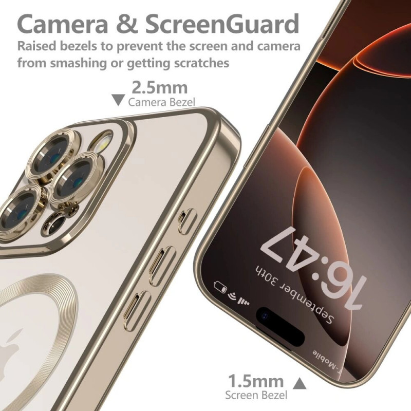 Tech-Protect MagFlex MagSafe vāciņš Apple iPhone 16 Pro, zelta