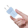 Tech-Protect NCM25 USB-C sienas lādētājs PD 25W, Baby Blue