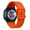 Tech-Protect silikona sporta siksniņa Samsung Galaxy Watch 4/5/5 Pro/6/7/FE, oranža