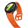 Tech-Protect silikona sporta siksniņa Samsung Galaxy Watch 4/5/5 Pro/6/7/FE, oranža