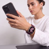Tech-Protect NylonLoop aproce Apple Watch 8 / 9 / 10 / 11 / 12 / SE (40 / 41 / 42 mm), Deep Burgundy