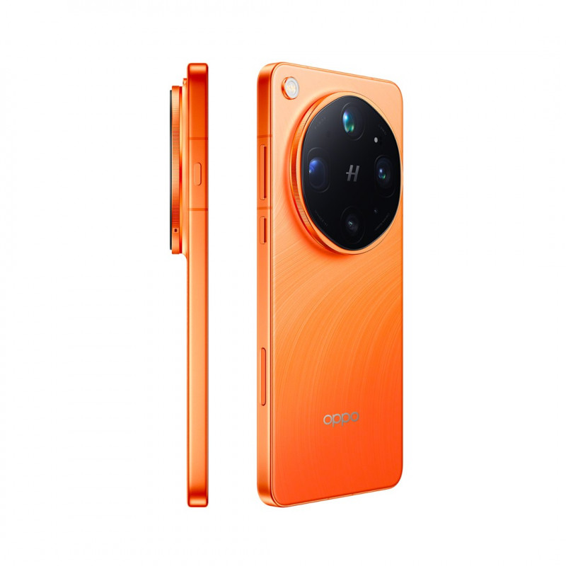 Oppo Find X9 Ultra CPH2841 5G Dual SIM viedtālrunis, 12 GB RAM, 512 GB, 6.82", 7050 mAh, Canyon Orange