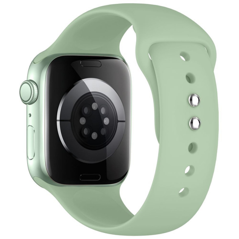 Tech-Protect silikona siksniņa Apple Watch 8 / 9 / 10 / 11 / 12 / SE (40 / 41 / 42 mm), pistāciju