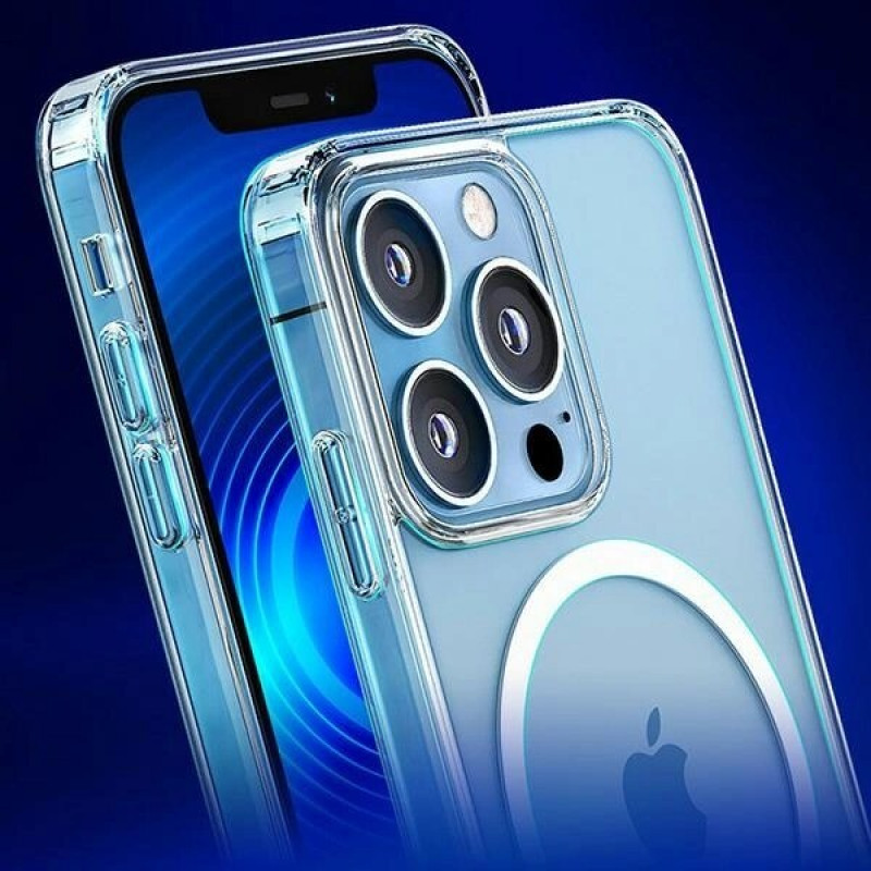 3MK MagCase MagSafe Apple iPhone 16 Plus, caurspīdīgs