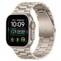Tech-Protect Stainless nerūsējošā tērauda aproce Apple Watch 8 / 9 / 10 / 11 / 12 / SE / Ultra (44 / 45 / 46 / 49 mm), Starlight