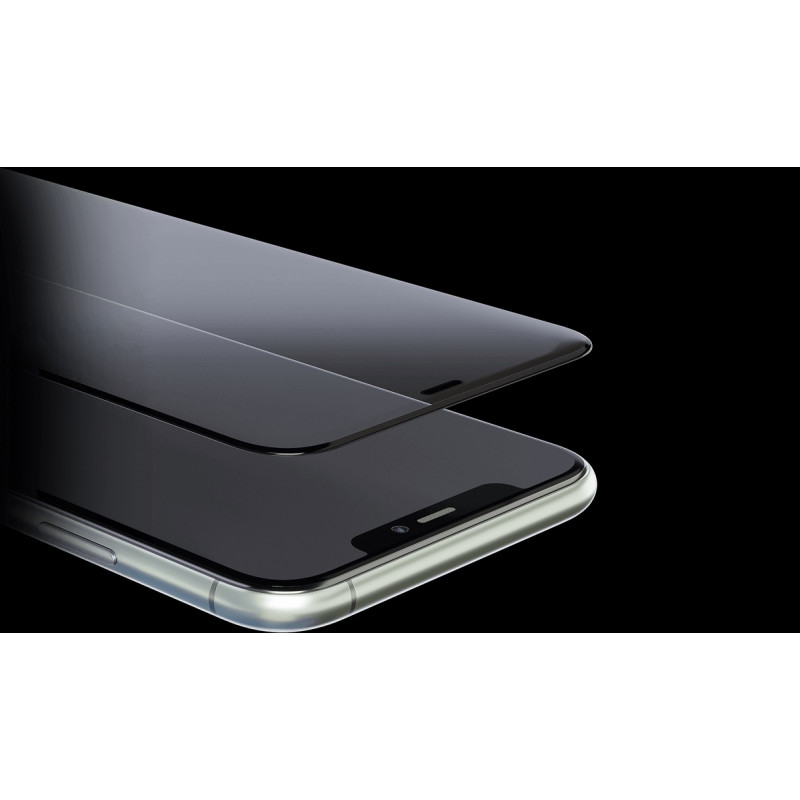 3MK NeoGlass kompozītmateriāla stikla ekrāna aizsargs Samsung Galaxy S21, melns