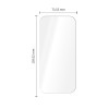 Tech-Protect Easy Set+ rūdītā stikla komplekts Apple iPhone 18 Pro Max ekrānam un objektīvam, caurspīdīgs (3 gab.)