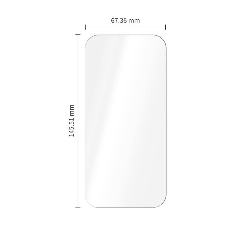 Tech-Protect Easy Set+ rūdītā stikla komplekts Apple iPhone 18 Pro ekrānam un objektīvam, caurspīdīgs (3 gab.)