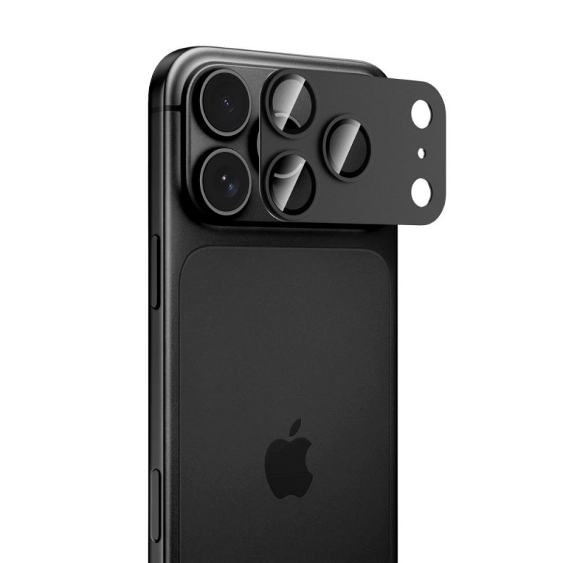 Tech-Protect Camfull Fit+ kameras pārsegs Apple iPhone 18 Pro Max, melns