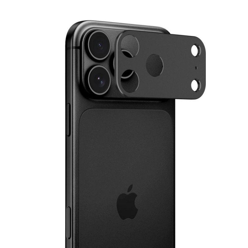 Tech-Protect Camalloy Fit+ kameras pārklājums Apple iPhone 18 Pro Max, melns