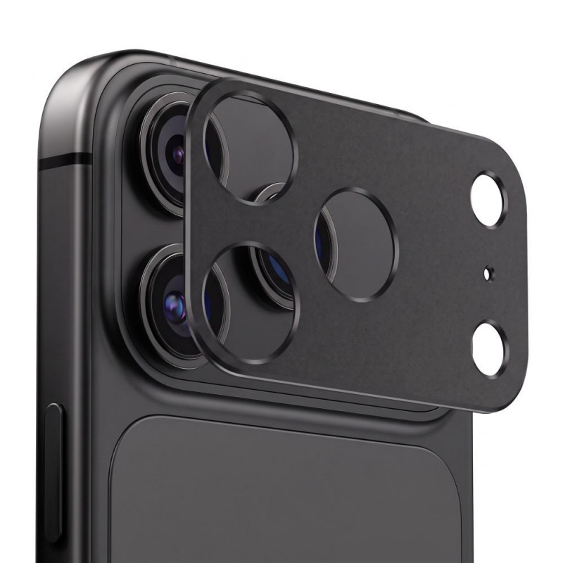 Tech-Protect Camalloy Fit+ kameras pārklājums Apple iPhone 18 Pro Max, melns