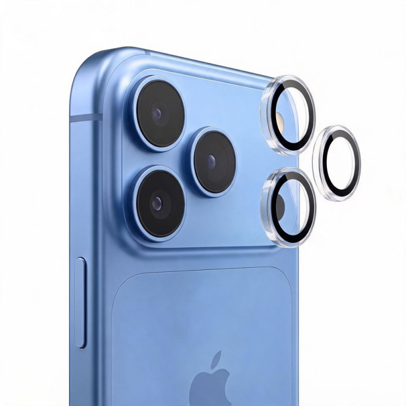 Tech-Protect Camring Fit+ kameras pārsegs Apple iPhone 18 Pro / 18 Pro Max, caurspīdīgs