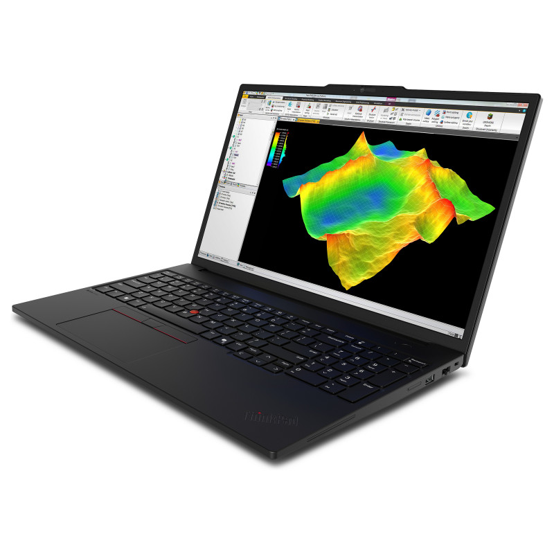 Lenovo ThinkPad P16s Gen 4 21QV007FGE 16" portatīvais dators, Intel Core Ultra 7 255H, 24 GB RAM, 512 GB SSD, Windows 11 Pro (DE)