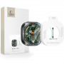 Tech-Protect Easy Set+ rūdītais stikls Samsung Galaxy Watch Ultra 2 2026 47 mm, caurspīdīgs (2 gab.)