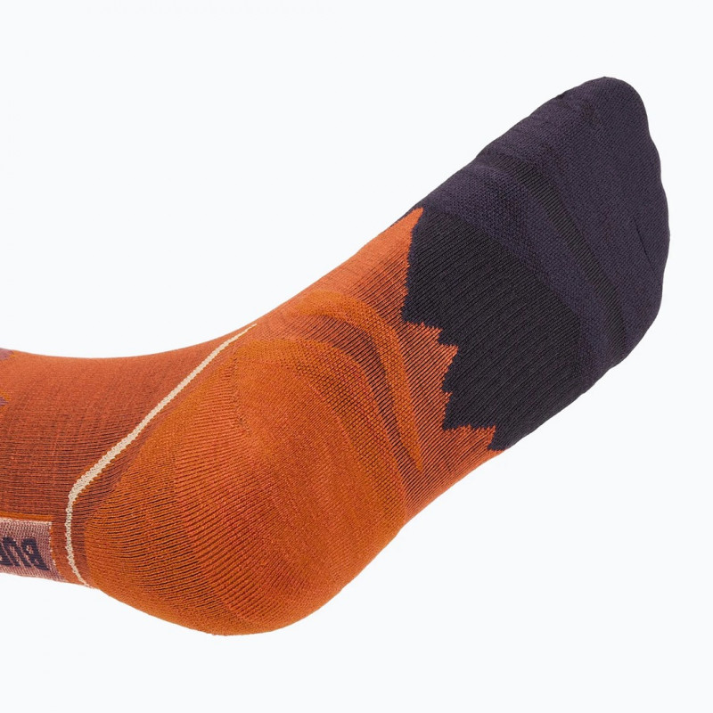 Buff Merino Lightweight Crew zeķes LWC3, Ginger, L