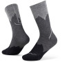Buff Merino Lightweight Crew zeķes LWC3, Black, L