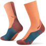 Buff Merino Lightweight Crew zeķes LWC4, Flamingo, L