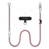 Tech-Protect C10S Rope Crossbody & Wrist Strap komplekts, Dusty Rose/Titanium