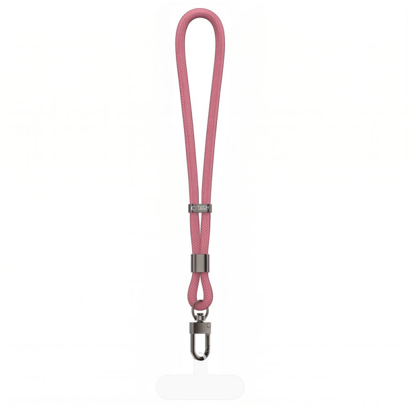 Tech-Protect C11S Rope plaukstas siksniņa, Dusty Rose