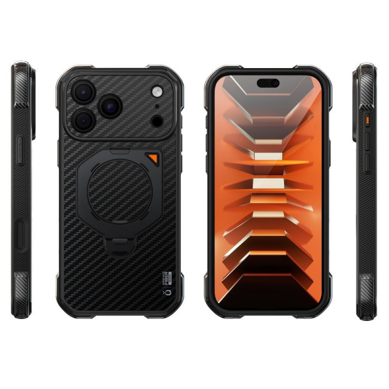 Supcase UB Aero MagSafe Aramid vāciņš Apple iPhone 17 Pro Max / 18 Pro Max, melns