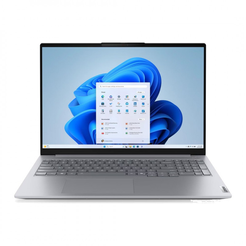 Lenovo ThinkBook 16 G9 IRL 16" WUXGA klēpjdators, Intel Core 5 210H, 16 GB DDR5 RAM, 512 GB SSD, Windows 11 Pro, Arctic Grey + Kensington K64467M-M1