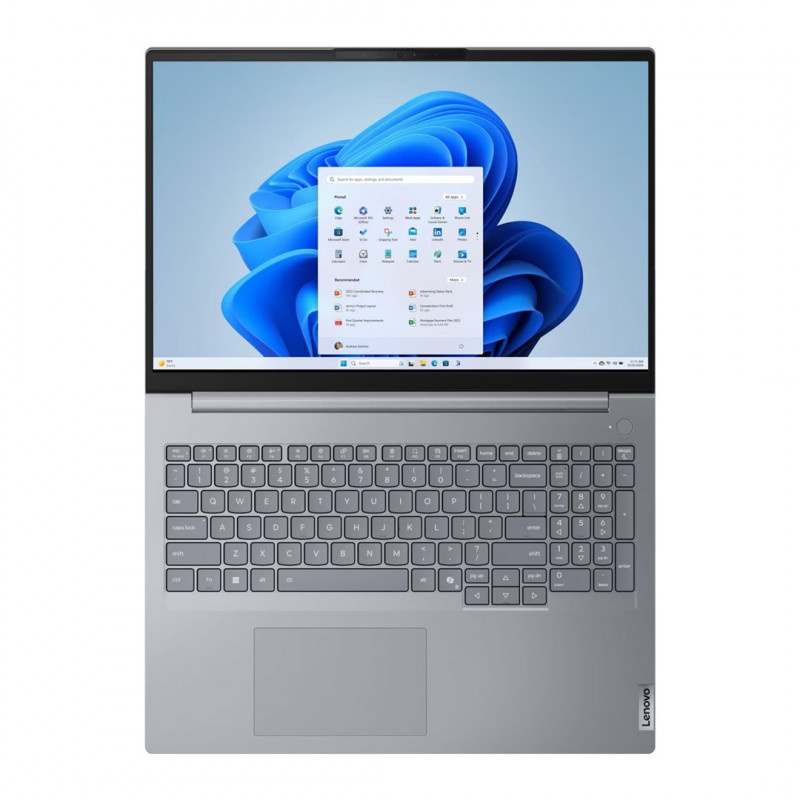 Lenovo ThinkBook 16 G9 IRL 16" WUXGA klēpjdators, Intel Core 5 210H, 16 GB DDR5 RAM, 512 GB SSD, Windows 11 Pro, Arctic Grey + Kensington K64467M-M1