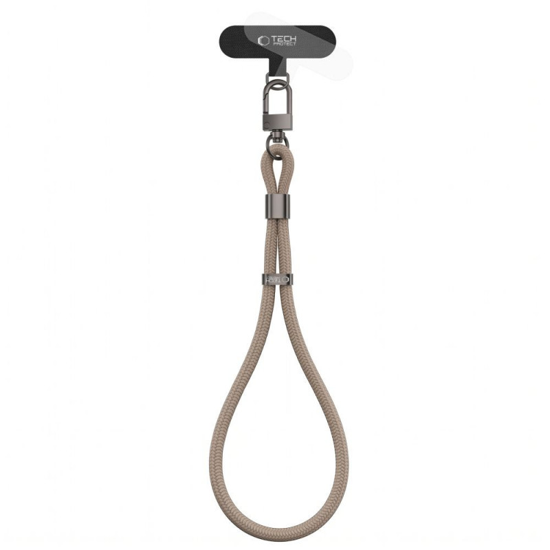 Tech-Protect C11S Rope plaukstas siksna, Mocha Beige